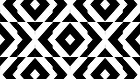 Luma matte transition of shifting bar elements within a grid of rectangular elements from the Kaleidoscope collection - Seamless Pattern Video Element.