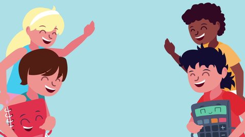 Happy Children Design Video Animation Stock Footage Video (100%  Royalty-free) 14146115 | Shutterstock