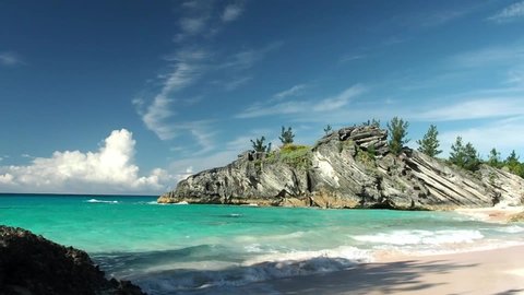 Stonehole Bay Beach is a lovely beach on the South Shore coastline of Bermuda.