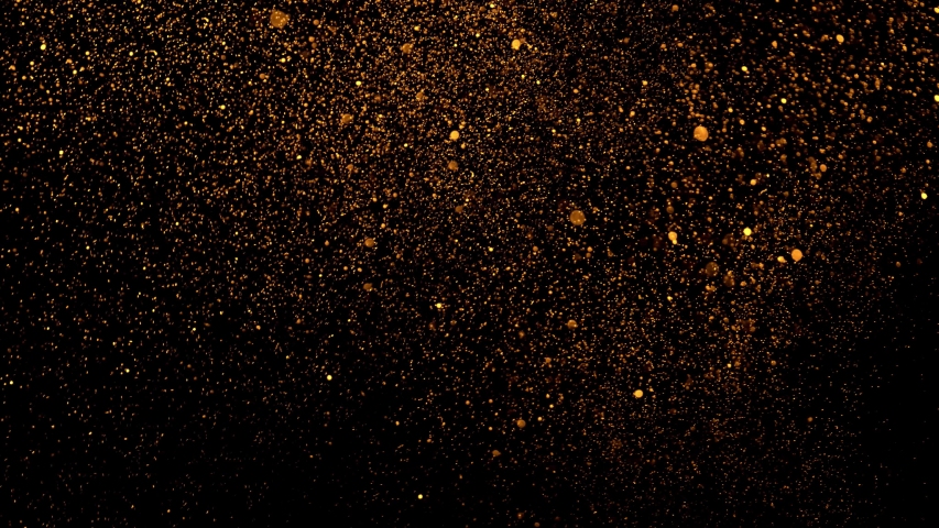 Gold ink in water shooting with high speed camera. Gold glitter background with sparkle shine light confetti. Super Slow Motion at 1000fps. effect. Royalty-Free Stock Footage #1057177288