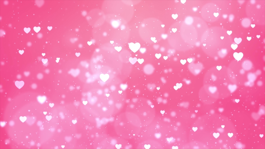 Valentine's day Pink Red Animation Hearts Greeting love hearts. Festive of bokeh, sparkles, hearts for Valentine's day, Valentines day, Wedding anniversary Seamless loop Background | Shutterstock HD Video #1057188658