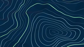 Abstract background with animation of slow moving particles. Animation of seamless loop.