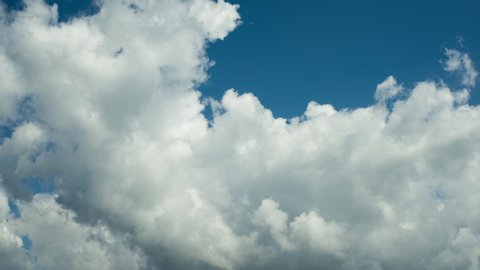 beautiful summer day storm cloud timelapse Stock Footage Video (100% ...