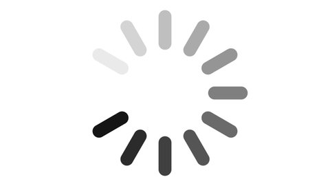 Loading Circle Icon On White の動画素材 ロイヤリティフリー Shutterstock