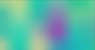 4K looping light blue, yellow blur flowing video. Trendy vibrant holographic clip in halftone style. Design for presentations. 4096 x 2160, 30 fps. Codec Photo JPEG.