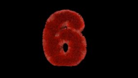 Fluffy hair fur text typography with luma channel 6 - Powered by Shutterstock - Get 15% off with code: PIKWIZARD15