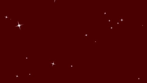 Twinkle glitter star sparkling background animation	