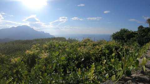 Ravello Amalfi Coast Italy Timelapse of the Sea and Sky