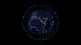 Global communications network around the earth as seen from space in an endless and seemless loop - Powered by Shutterstock - Get 15% off with code: PIKWIZARD15