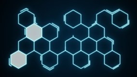 Interactive Animated Molecule Diagram chemical reaction bonding formation formula 4k Full HD UHD video with transparent background Alpha Channel included - Powered by Shutterstock - Get 15% off with code: PIKWIZARD15