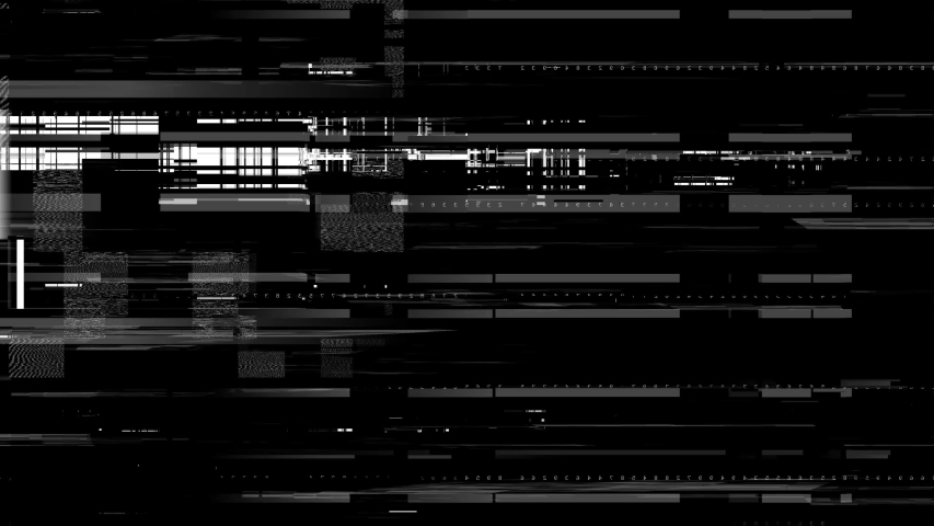 sci fi glitch overlay distortion screen Stock Footage Video (100% ...