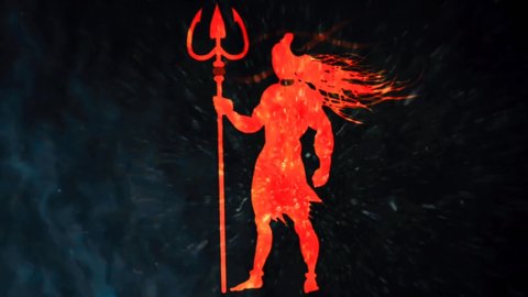 mahadev, lord Shiva festival animation. greeting & wishing,Hindu God, animated Shiva,lord Shiva, Indian God of Hindu with message Om Namah Shivay,Lord shiv Energy and power,
