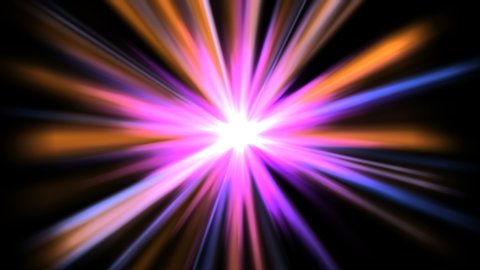 Rays of different colors Diagonal speed lines moving on black and grey background. comic anime action speedline. motion 4k
