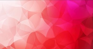 4K looping light red video footage with lines, waves. Colorful fashion clip with gradient curves, waves. Clip for your commercials. 4096 x 2160, 30 fps.