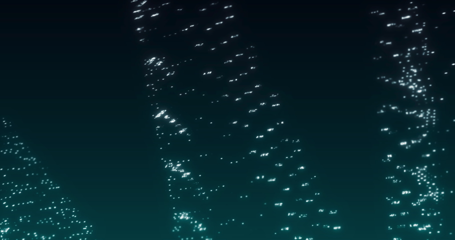 Abstract Binary Code Animation Flow Stock Footage Video (100% Royalty ...