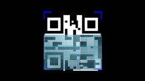 Illustration of smartphone scanning and QR qode data processing. The concept of online security of digitally generated images. - Powered by Shutterstock - Get 15% off with code: PIKWIZARD15