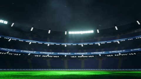 cricket stadium. High quality 3d render 4k footage
