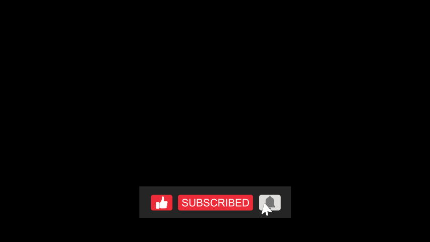 YouTube Subscribe Button Animation with 4K QuickTime   Alpha Channel   Prores 4444 | Shutterstock HD Video #1057703368