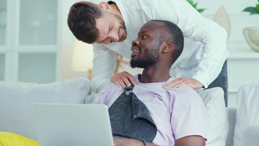 black gay massage video