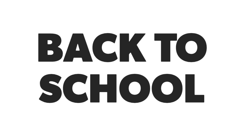 Back to school text animation typography . | Shutterstock HD Video #1057769836