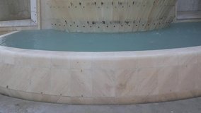 Water Flow Over White Marble Fountain Decoration - Powered by Shutterstock - Get 15% off with code: PIKWIZARD15