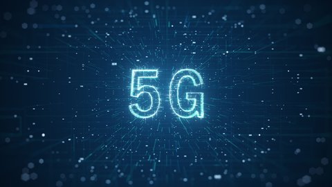5G network digital concept. 5G High speed internet network communication technology for internet business. Global world network and telecommunication on earth cryptocurrency and blockchain and IoT. 
