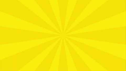 Yellow abstract comic radial ray background. Comic book cover illustration. Useful for website design, banner, print media, mobile apps and social media posts.