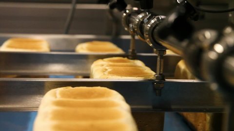 Big bakery bread production line