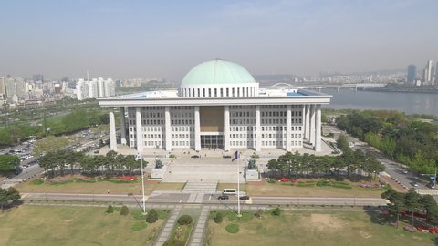 The National Assembly Building, the center of Korean politics