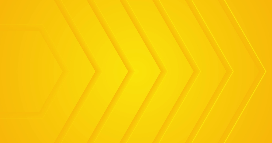 Light sunny yellow looped gradient abstract background. Minimal animation for presentation, event, party text backdrop. Halloween sale. Endless pure transition. Random moving geometric arrow up lines Royalty-Free Stock Footage #1058118646