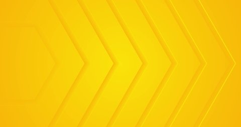 Light sunny yellow looped gradient abstract background. Minimal animation for presentation, event, party text backdrop. Halloween sale. Endless pure transition. Random moving geometric arrow up lines