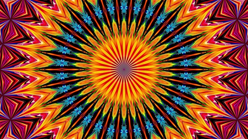 kaleidoscope vision stroke