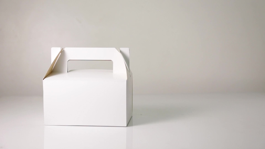Blank cake box Stock Video Footage - 4K and HD Video Clips | Shutterstock