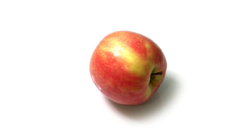 rotating apple