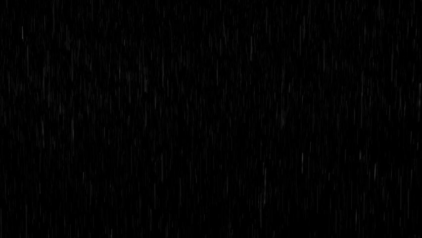Rain Drops Falling Computer generated rain looped animation. 4k heavy rain version.