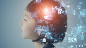 Education technology concept. EdTech. AI (Artificial Intelligence). Digital transformation. - Powered by Shutterstock - Get 15% off with code: PIKWIZARD15