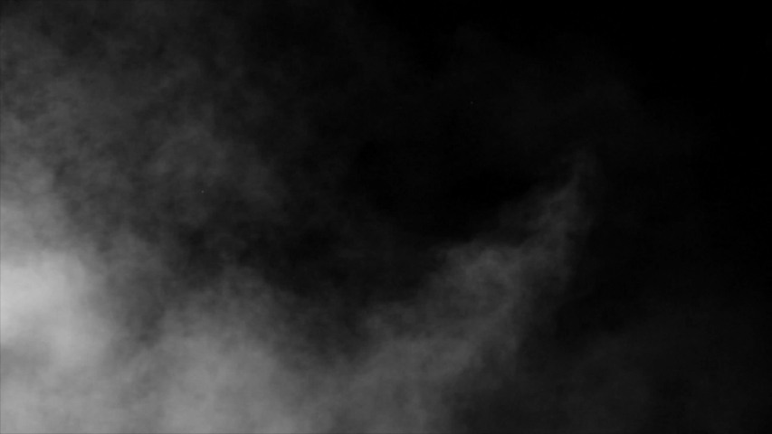 Smoke , vapor , fog - realistic smoke cloud best for using in composition, 4k, use screen mode for blending, ice smoke cloud, fire smoke, ascending vapor steam over black background - floating fog | Shutterstock HD Video #1058240296