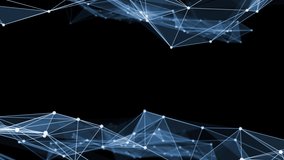 Mesh wire frame in cyberspace. Communication network concept. - Powered by Shutterstock - Get 15% off with code: PIKWIZARD15