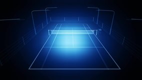 
Rotating Tennis Court Wireframe 
3D rendering background is perfect for any type of news or information presentation.  - Powered by Shutterstock - Get 15% off with code: PIKWIZARD15
