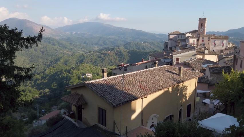 Canterano, beautiful village in the province of Rome, Lazio, Italy.