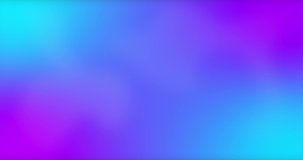 4k resolution stock video. Multicolored moving abstract blurred background. Blue, purple, violet, pink color neon gradient with smooth transitions, looped animation footage, Colorful fluid mixing