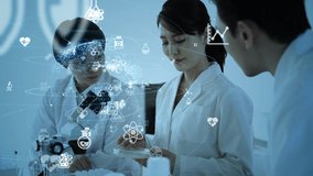 Science technology concept. Scientific examination. Scientist. - Powered by Shutterstock - Get 15% off with code: PIKWIZARD15