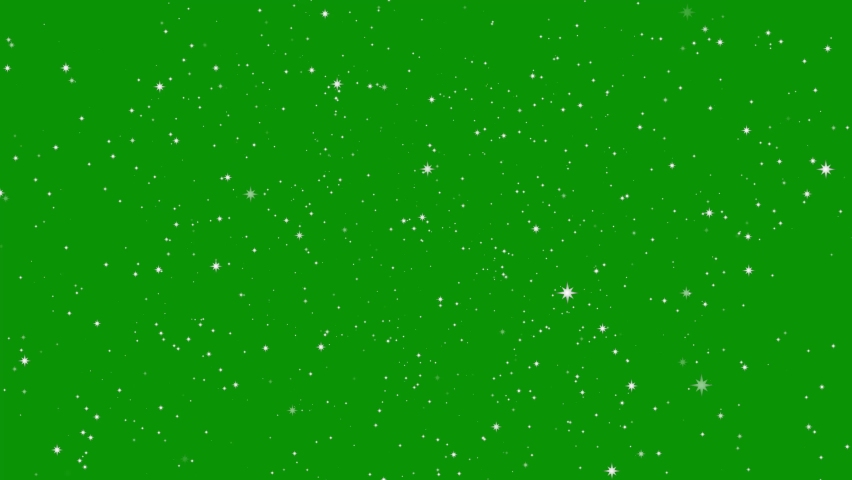 Stars shine effect on green screen background animation. Twinkle festive or holiday decoration. Christmas silver star glow 4k animation. Chroma key seamless loop. Royalty-Free Stock Footage #1058411719