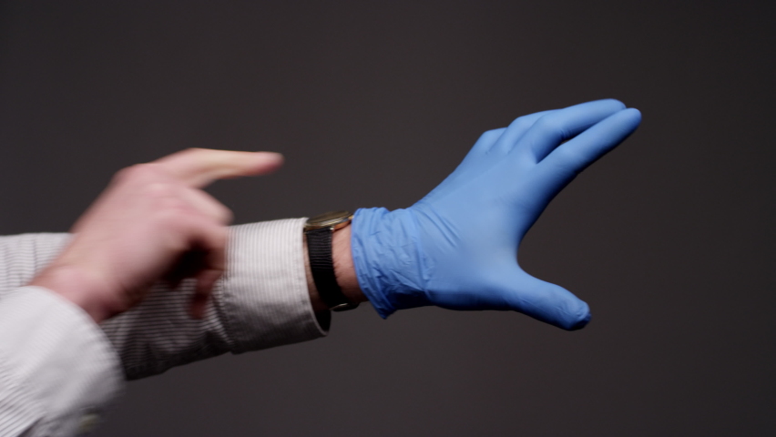 latex gloves videos