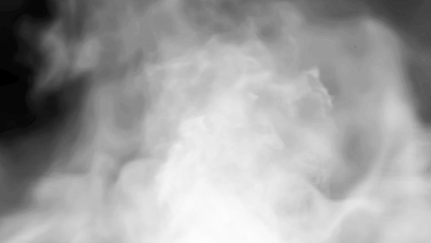 Smoke , vapor , fog - realistic smoke cloud best for using in composition, 4k, use screen mode for blending, ice smoke cloud, fire smoke, ascending vapor steam over black background - floating fog