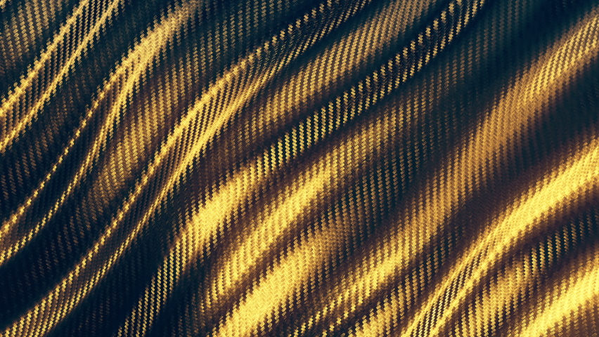 Begrijpen Leegte iets Video Stok Wave Carbon Gold Texture Pattern (100% Tanpa Royalti) 1058519962  | Shutterstock