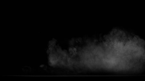 smoke, fog, Cloud, steam, vapor - realistic smoke cloud best for using in composition, 4k, screen mode for blending, ice smoke cloud, fire smoke, ascending vapor steam over black background.
