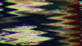 Abstract data error geometrical futuristic holographic background. Vhs concept for your project. 