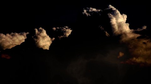 thunderstorm generated by cumulonimbus clouds