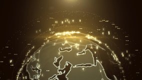 Global currency concept, The global rotating with currency icon, Business background, 4k Resolution. - Powered by Shutterstock - Get 15% off with code: PIKWIZARD15